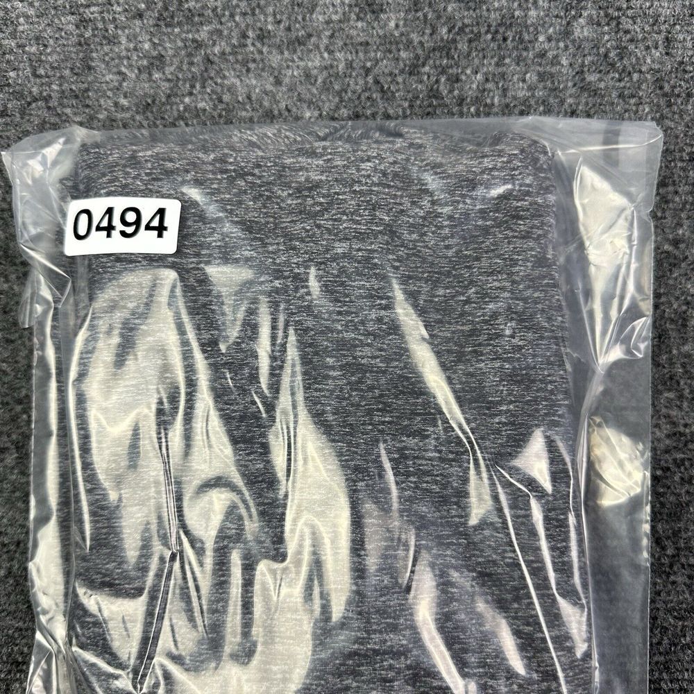 Lululemon Shirt Women 4 Heather Gray Make A Move Cowl Neck Stretch Athletic READ - Picture 11 of 11